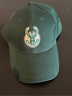Milwaukee Bucks Dark Green Baseball Cap